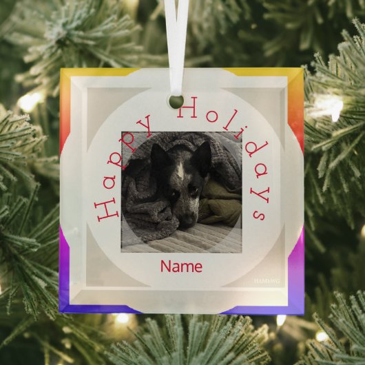 Foto ornament in glas HAMbyWG (Insitu)