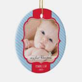 FOTO ORNAMENT:: revers ontwerp 5 Keramisch Ornament (Rechts)