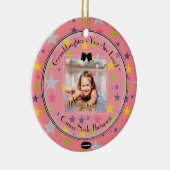 Foto Ornament Roze met Sterren HAMbWG (Rechts)