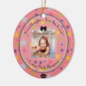 Foto Ornament Roze met Sterren HAMbWG (Links)