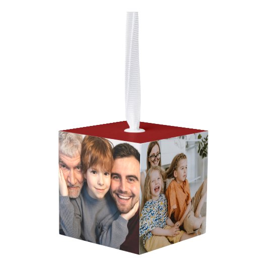  Foto Ornamenten, Kerst Ornament (Achter hoekig)