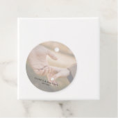 Foto overlay bruiloft gunst Label (In situ)