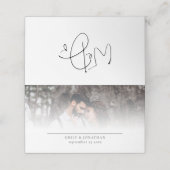 Foto overlay We doen script bruiloft (Buitenkant ongevouwen)