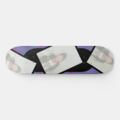 Foto Paarse Roze Zwart Skateboard (Horizontaal)