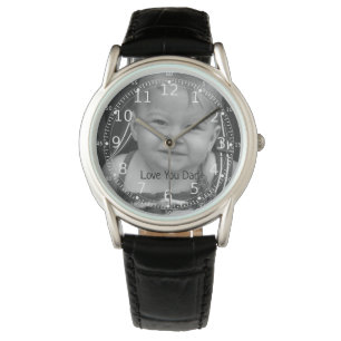 Foto: Persoonlijke cadeautjes pap Horloge
