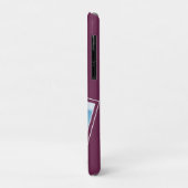 Foto Pet Modern Quote Magenta Dog Case-Mate iPhone Case (Achterkant/links)