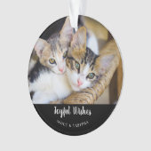 Foto Pet Ornament (voorkant)