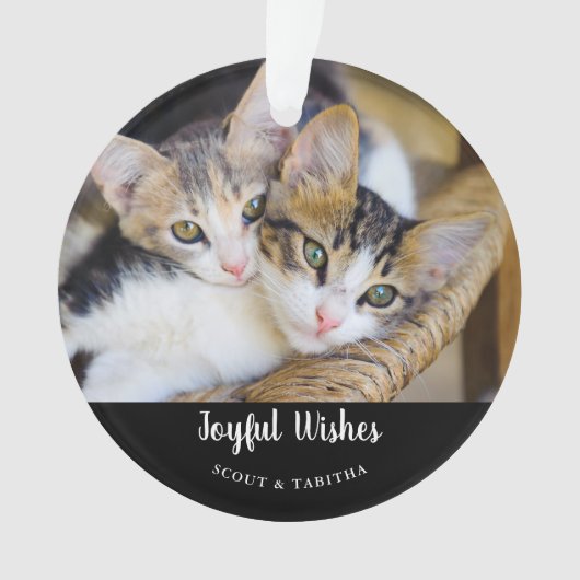 Foto Pet Ornament (voorkant)