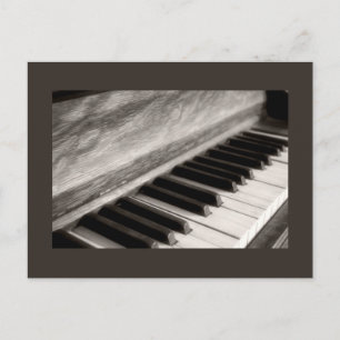 Foto pianoketoestel briefkaart