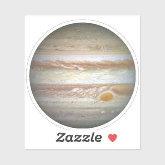 Foto Planet Jupiter Sticker (Vel)