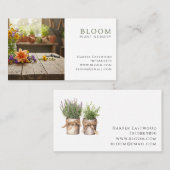 Foto Plant Nursery Visitekaartje (Voorkant / Achterkant)