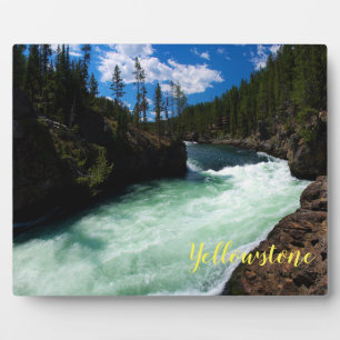 Foto Plaque-Yellowstone River Fotoplaat