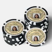 Foto pocket memorial in liefdevolle herinnering poker chips (Opstapeling)