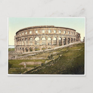 Foto: Pola, arena, Istria, Oostenrijk-Hongarije Briefkaart