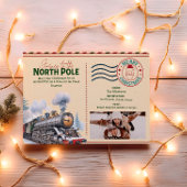 Foto Polar Express Kerstkaart
