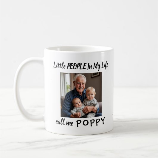Foto Poppy / Gramps PERSONALISEREN Mok (Links)