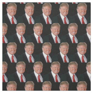 Foto President Donald Trump 2020 lachen Stof