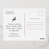 Foto Prettige feestdagen Pset Pattern (Achterkant)