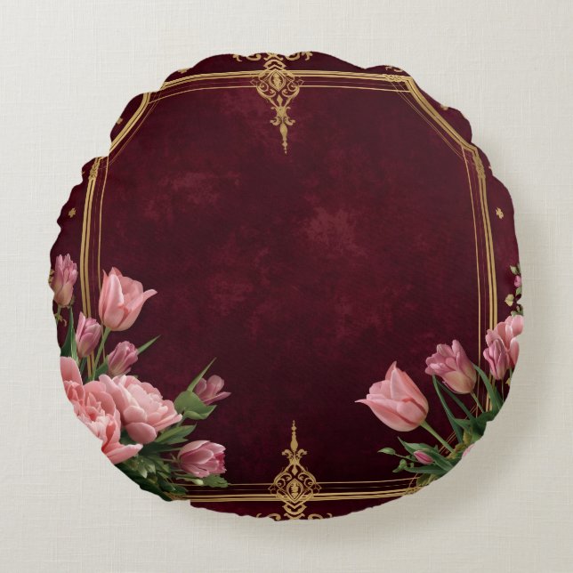 Foto Print Aangepaste ronde kussen (Voorkant)