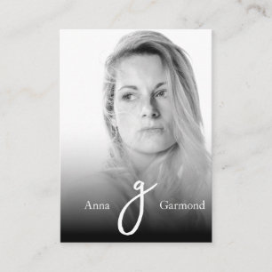 *~* Foto Professional Simple AP31 QR Minimal Visitekaartje