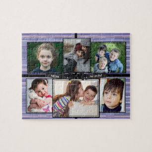 Foto Puzzle - Paarse Gift look - HAMbWG Legpuzzel