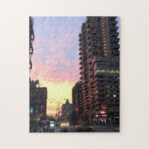 Foto Puzzle Upper West Side Sunset NYC New York Legpuzzel