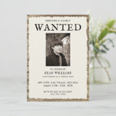 Foto & QR-code Bachelor-weekend Kaart (Staand voorkant)