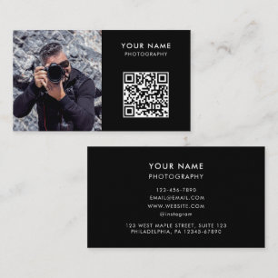 Foto QR Code, Fotograaf Fotografie Visitekaartje
