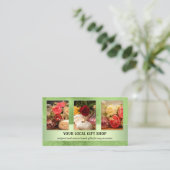 Foto QR Code Local Retail Visitekaartje (Staand voorkant)