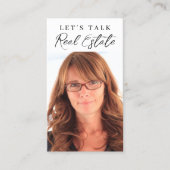 Foto QR-code makelaar Visitekaartje (Voorkant)