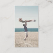 Foto QR-code Social Media trouwkaart Visitekaartje (Achterkant)