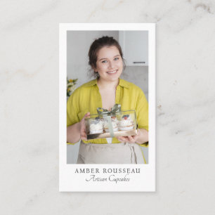Foto QR-code van cupcake maker Visitekaartje