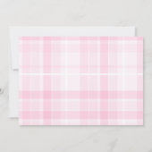 Foto Retro Hand getekend Roze en Blauw Afstuderen Aankondiging (Achterkant)