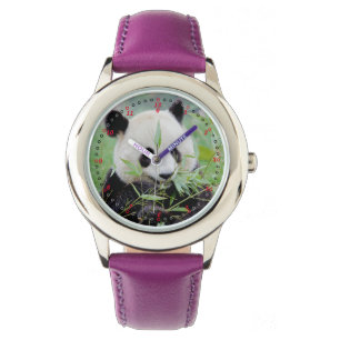 Foto: reuzenpanda, dieren 0383. horloge