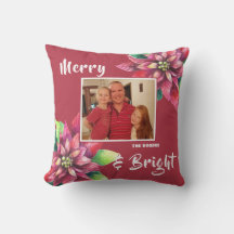 Foto Rode Poinsettia Kerstvakantie