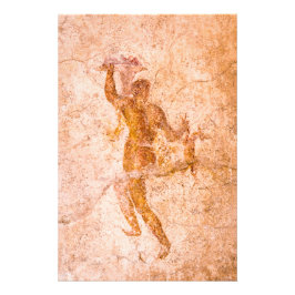 Foto: Roman Fresco, Ancient Pompeii, Italië Foto Afdruk