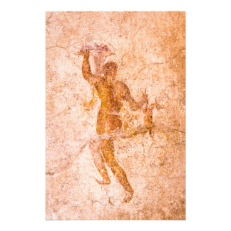 Foto: Roman Fresco, Ancient Pompeii, Italië Foto Afdruk