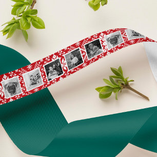 Foto rood & wit noords Sweater Pattern Lint