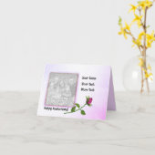 Foto Rosebud Jubileum kaart (Gele Bloem)