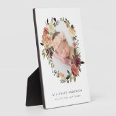 Foto Rustic Bloom Baby Fotoplaat (Zijkant)