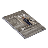 Foto Rustic Wood Afstuderen Notitieboek (Rechterzijde)