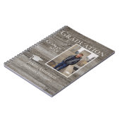 Foto Rustic Wood Afstuderen Notitieboek (Linkerzijde)