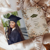 Foto Rustiek Wildflower Bloom Afstuderen Aankondiging