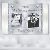 FOTO('s), 60e Jubileum-decoratie Spandoek