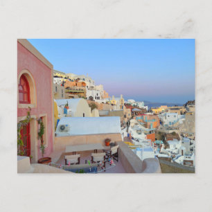 Foto Santorini Griekenland Briefkaart