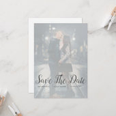Foto Save The Date Aankondiging (Voorkant / Achterkant in situ)