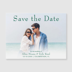 Foto Save the Date Announding Magnet