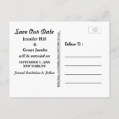 Foto Save the Date Briefkaart (Achterkant)