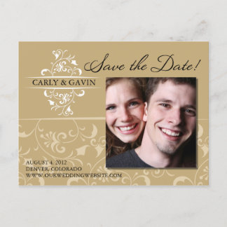 Foto Save the Date Briefkaart