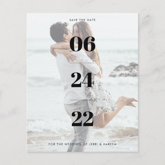 Foto Save the Date Flyer (Voorkant)